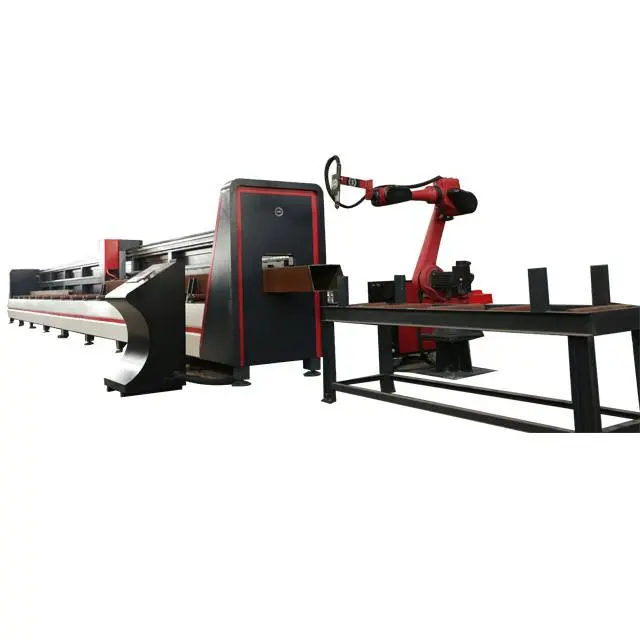 Robotic-CNC-plasma-pipe-profile-cutting-machine-for-square-tube